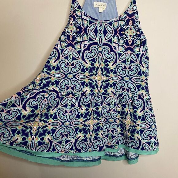 Anthropologie Meadow Rue Paisley Nuria Swing Tank - Picture 5 of 8
